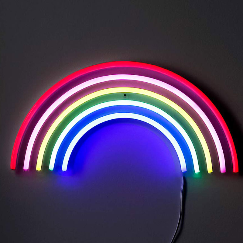 Rainbow Shape Neon Sign